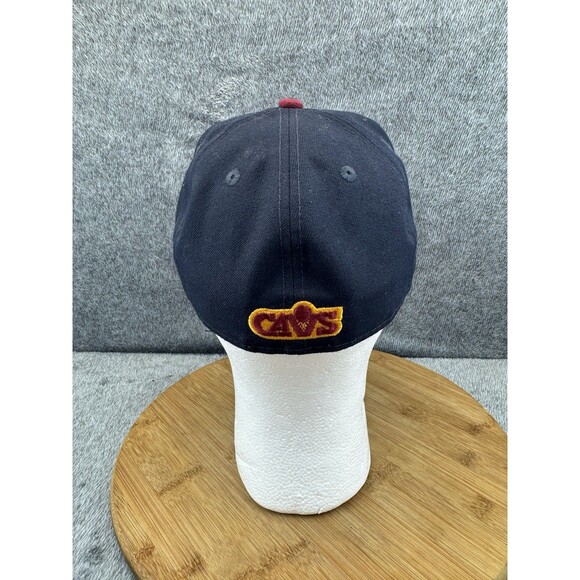 Cleveland Cavaliers Hat Cap Adult Fitted 7 1/8 Hardwood Classics New Era Blue - Picture 5 of 11